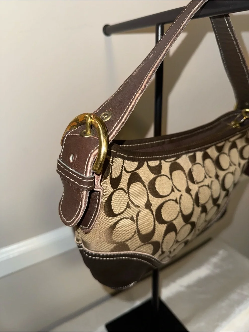 Coach genuine brown